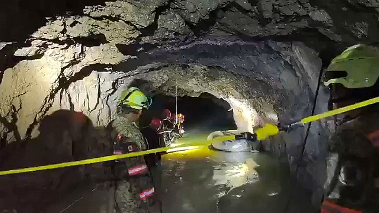 Second miner trapped for 14 days rescued from flooded Mexico mine<br>