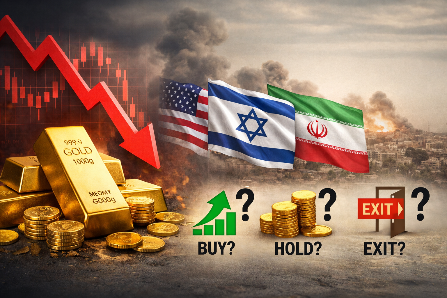 Gold ETFs lose up to 6% since Mideast war. Should investors buy, hold ...