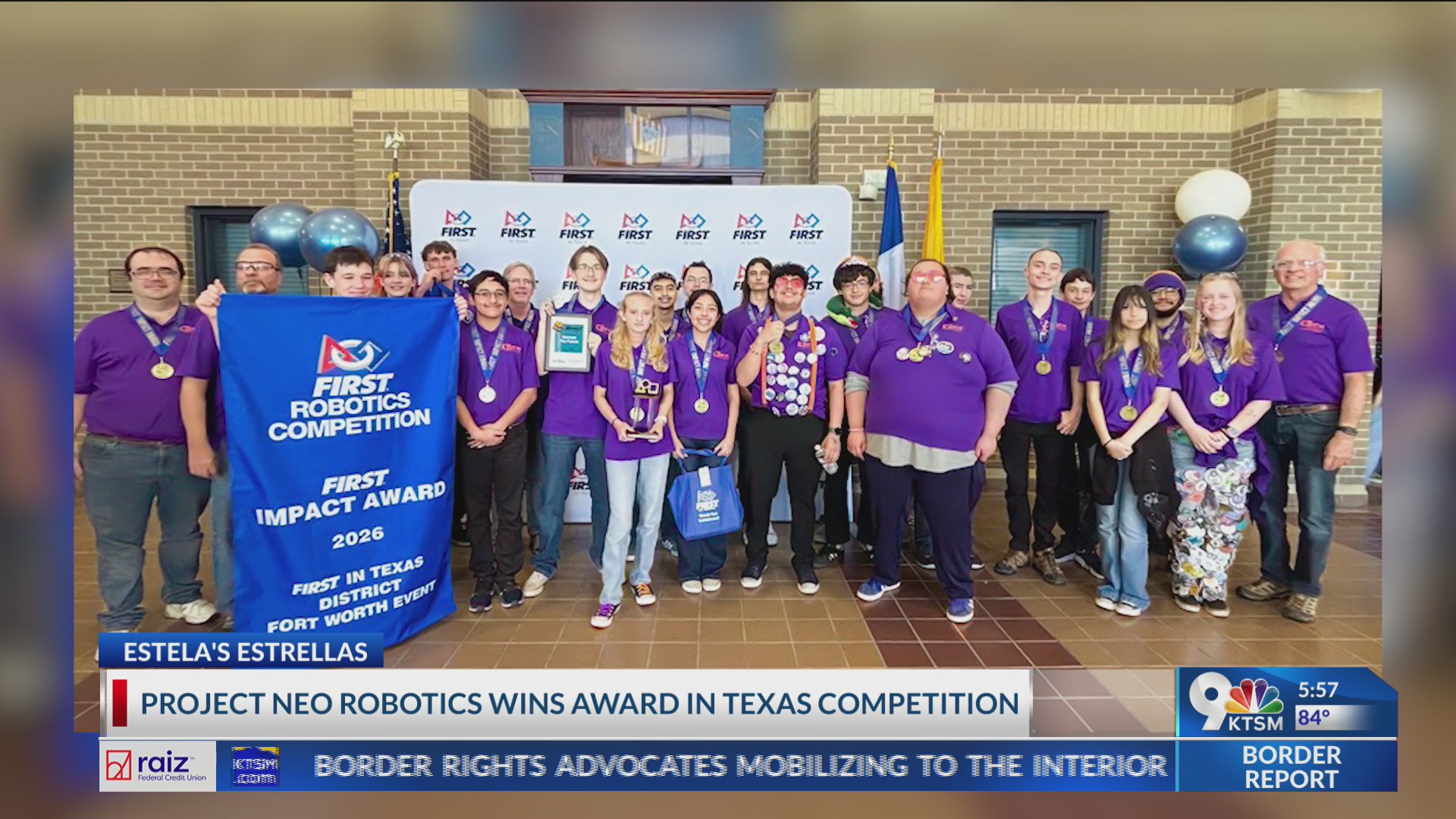 LC robotics team wins prestigious award in competition