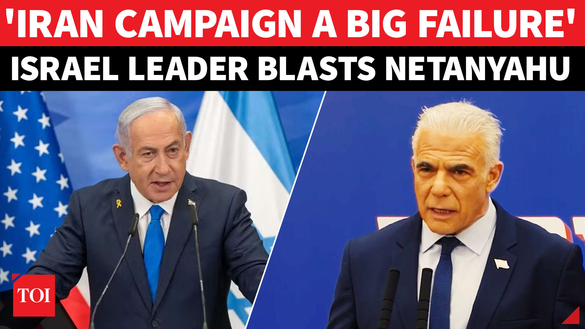 'Empty lies, deceit': Ex-Israeli PM claims Netanyahu sidelined by US on ...