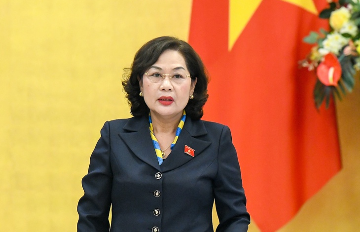 Phó chủ tịch Quốc hội Nguyễn Thị Hồng - Ảnh: LÂM HIỂN