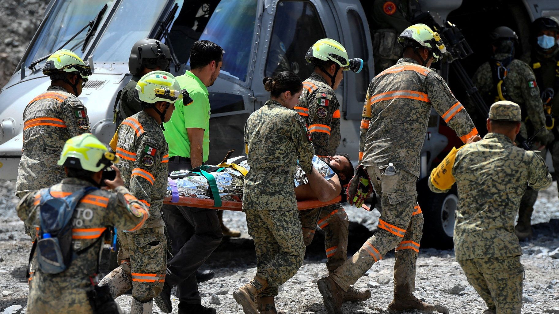 Mexiko: Bergmann fast zwei Wochen nach Mineneinsturz gerettet