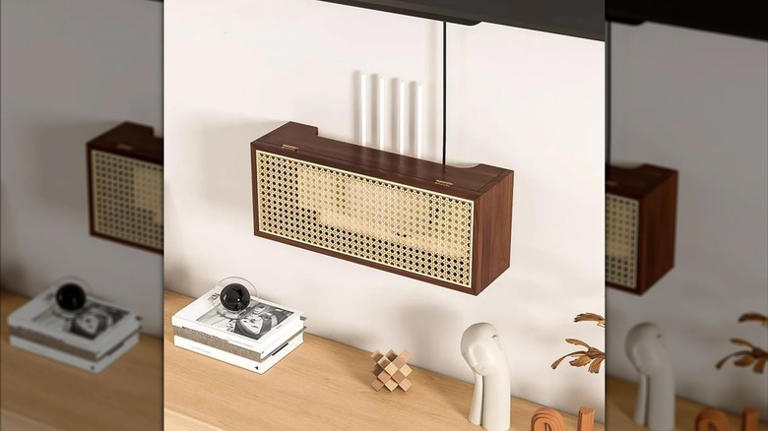 This DIY rattan trick hides the eyesore you're sick of looking at in ...