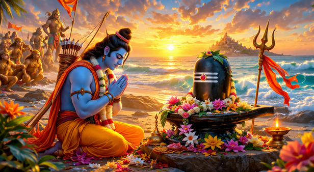 Why Lord Rama worshipped Lord Shiva before going to Lanka