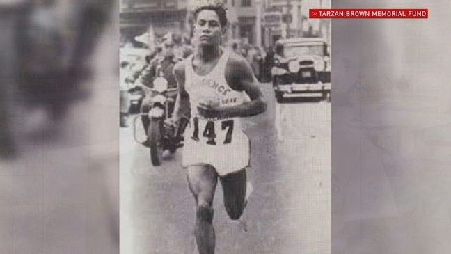 Rhode Island runner honors family legacy of 'Tarzan' Brown at Boston ...