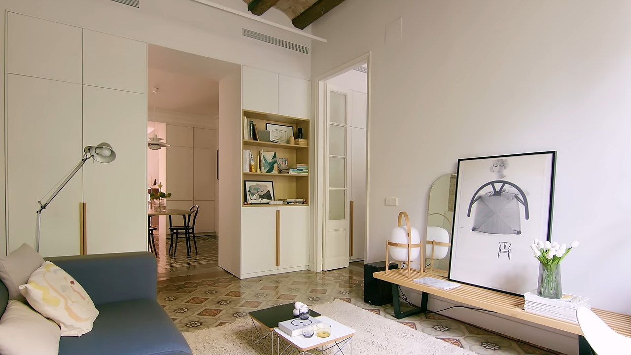 This apartment hid its original design for decades - until now