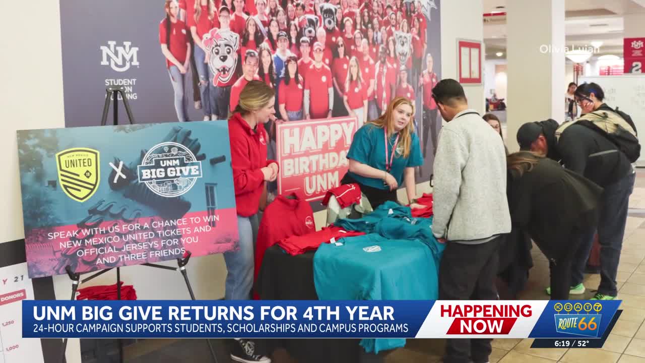 UNM kicks off 24-hour giving campaign to support scholarships and programs