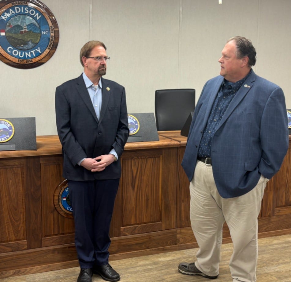 Rep. Chuck Edwards 'honored' to deliver $3 million to Madison County