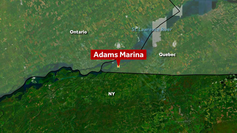 Police search St. Lawrence River for person in distress