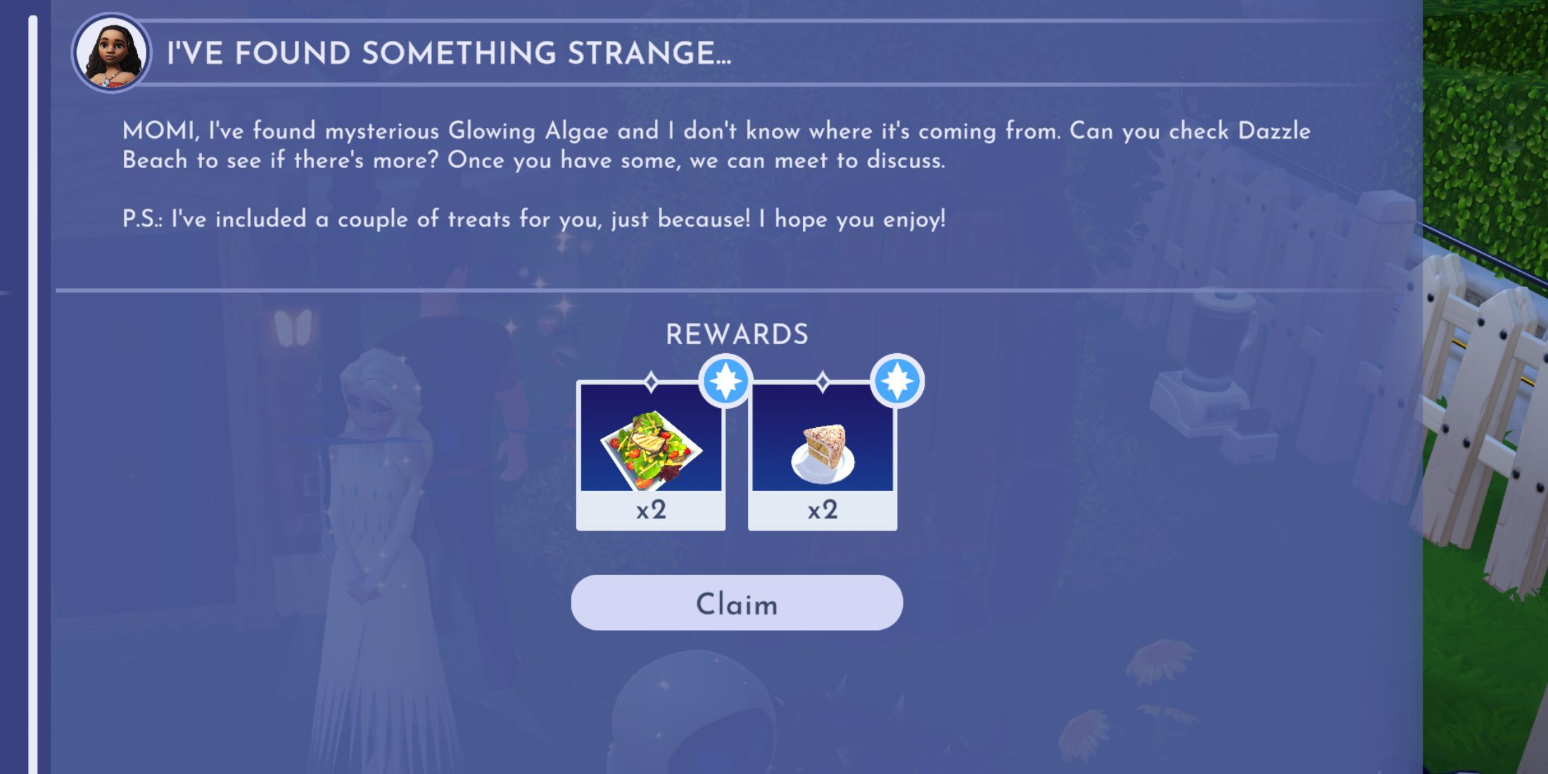 Whispers in the wind quest walkthrough in Disney Dreamlight Valley