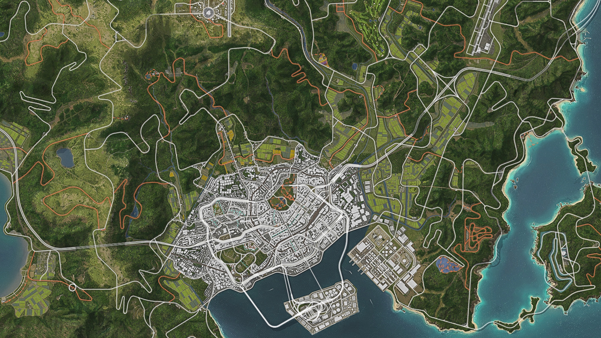 This is your Forza Horizon 6 world map and it’s, er, quite large