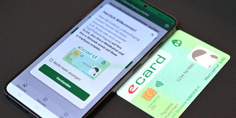 E-Card gibt es ab sofort auch auf dem Handy