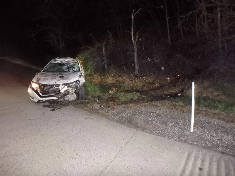 Man in custody after high-speed chase ends in rollover crash, police say