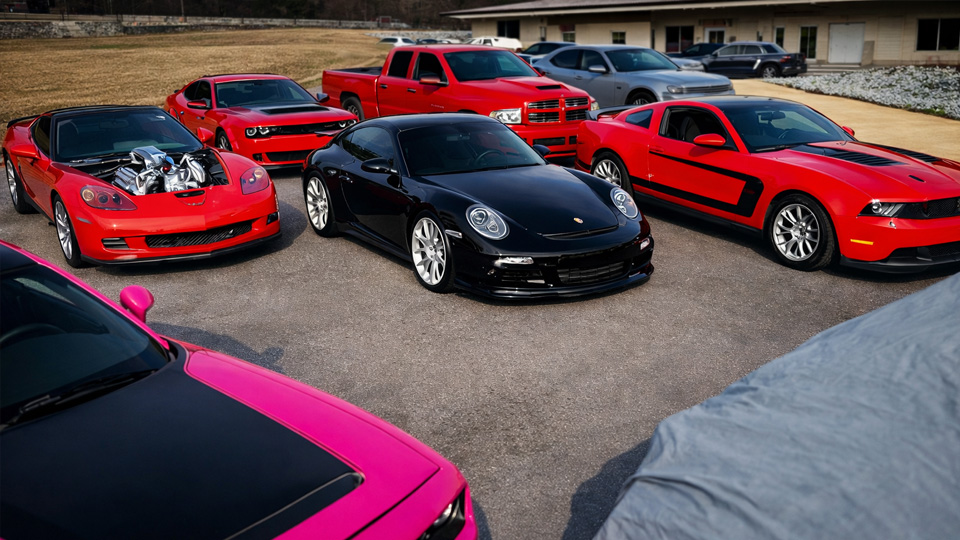 Car collection tour with full overview