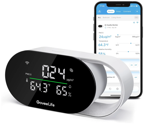 An air quality monitor designed to be as accurate as possible