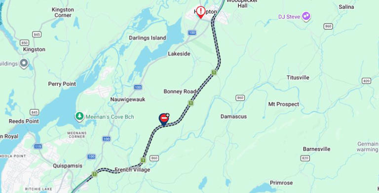 Section of Highway 1 remains closed after tanker crash, EMO-reported ...