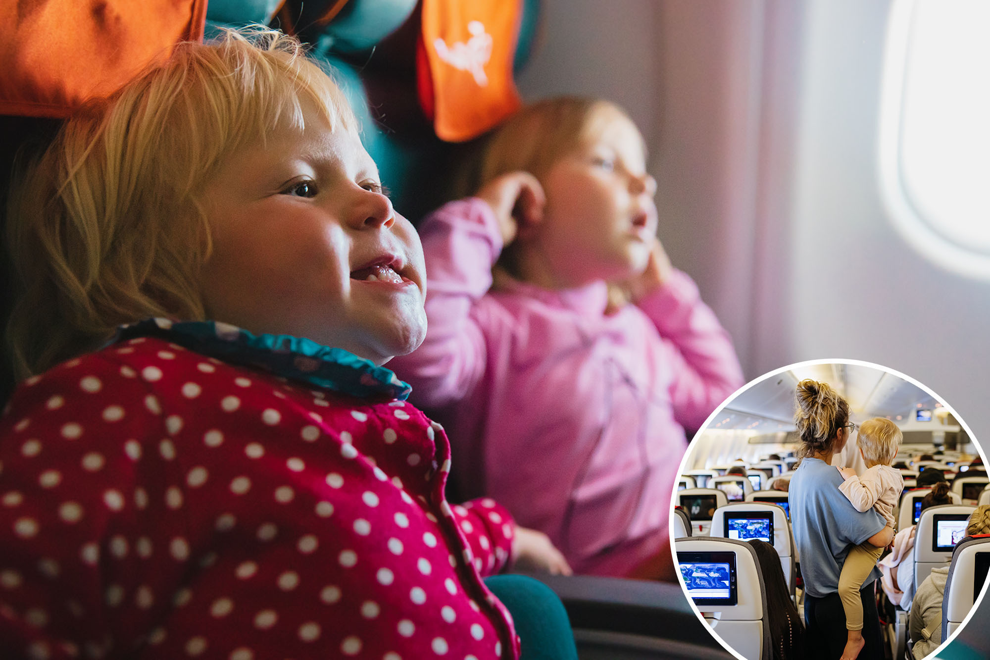 Plane passengers shocked by parents’ bizarre seating arrangement for ...