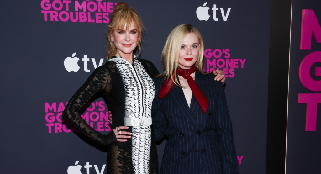 Elle Fanning, Nicole Kidman at 'Margo's Got Money Troubles' premiere