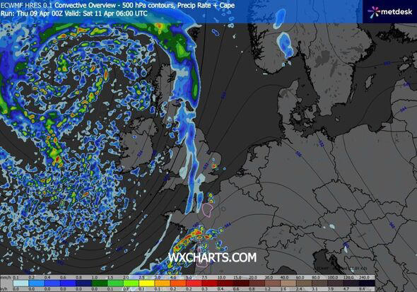 UK storm forecast as 60mph gales and heavy rain threaten to hit Aintree ...