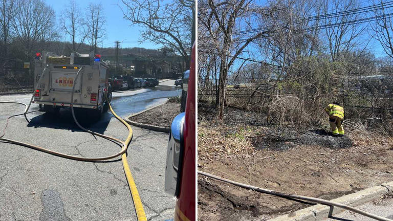 Brush fire near Metro-North tracks halts trains in Westchester