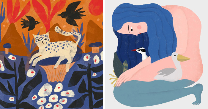 19 expressive illustrations by this artist that feel joyful, personal ...