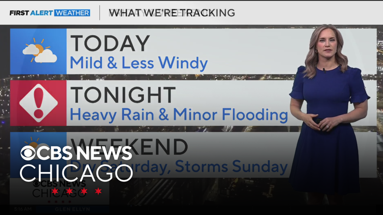 Rain ahead Thursday night in Chicago