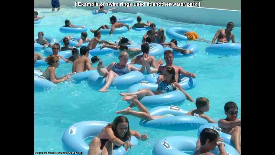 They were dancing at a waterpark rave - seconds later, the dance floor ...