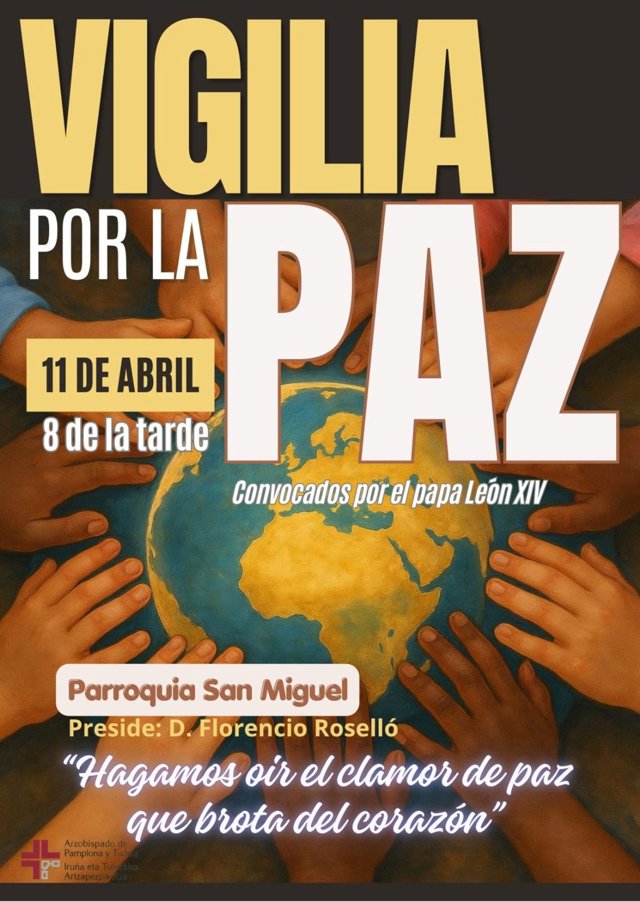 El arzobispo presidirá este sábado una vigilia de oración por la paz ...