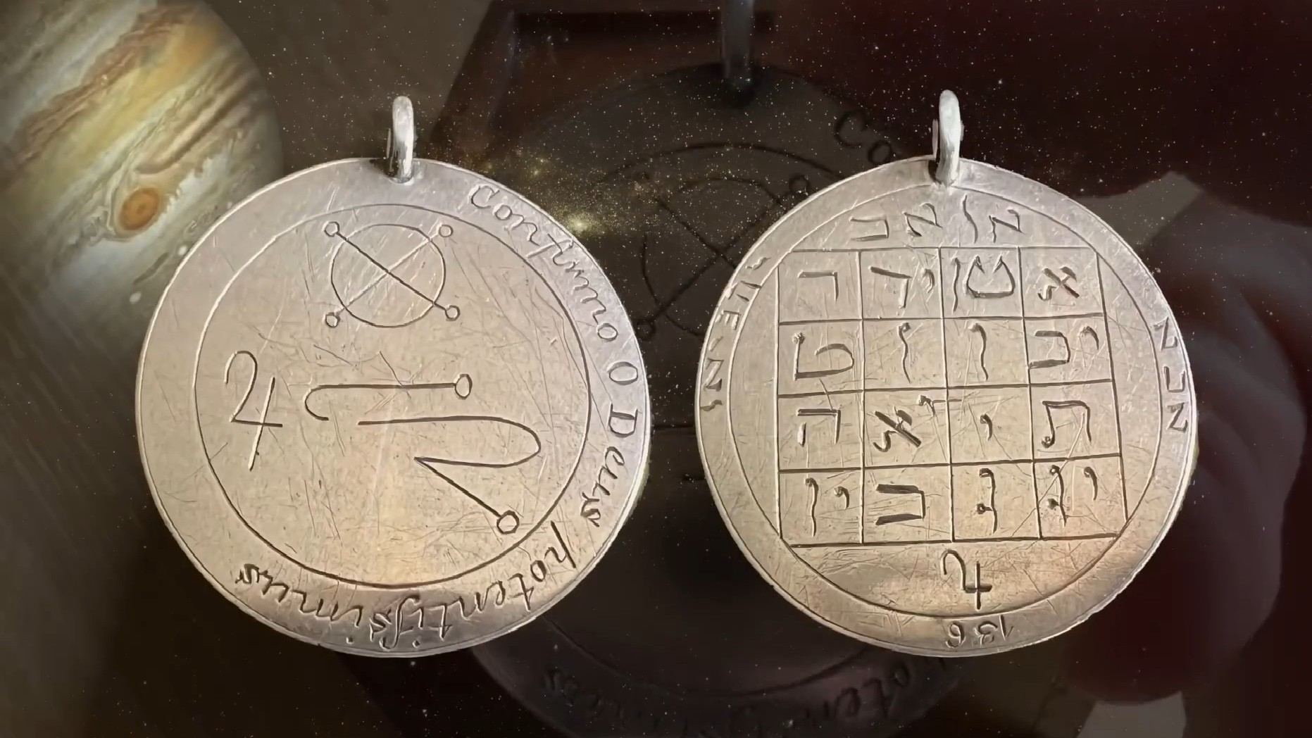 What was this strange silver talisman doing in a charity shop?
