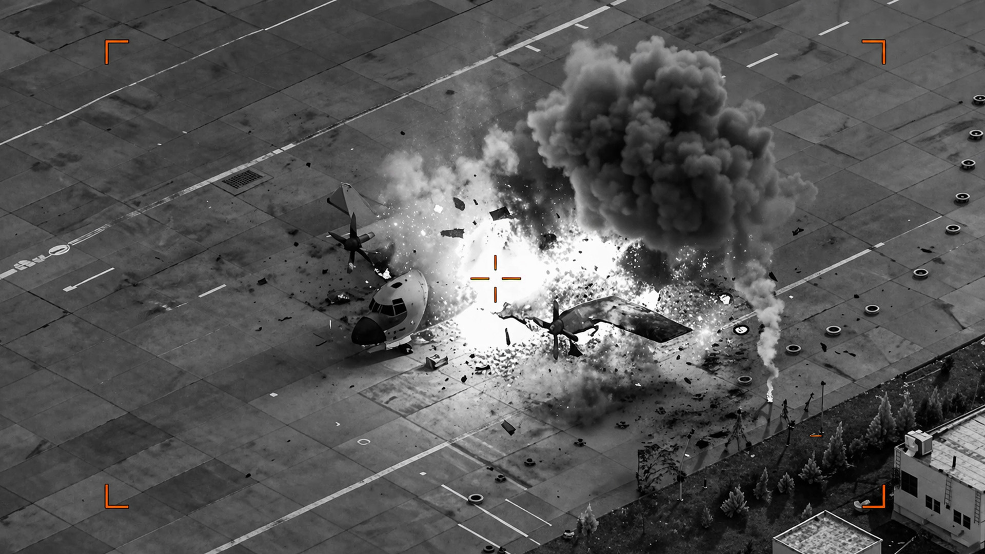 US releases video showing military strikes on targets in Iran