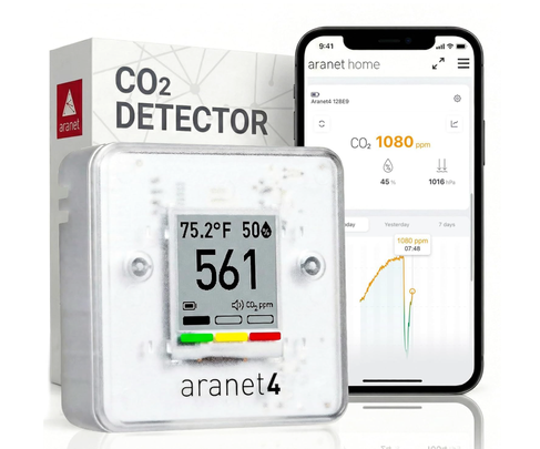 A popular wireless indoor air quality monitor