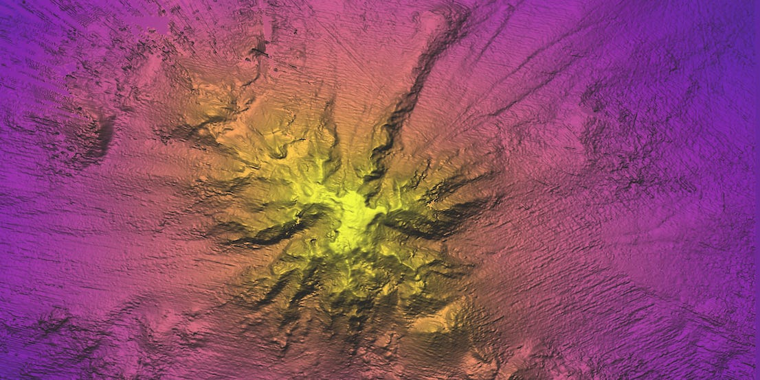 Ocean Explorers Find Massive Underwater Mountain