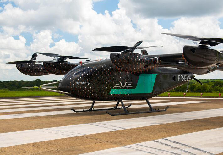 Eve, da Embraer, atinge marca de 50 voos de teste com protótipo de ...