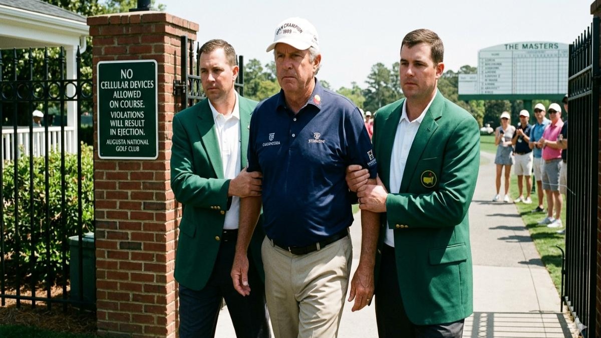 Augusta scandal: Mark Calcavecchia ejected from the Masters over strict ...