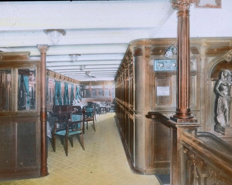 These rare photos reveal what the inside of the Titanic really looked like