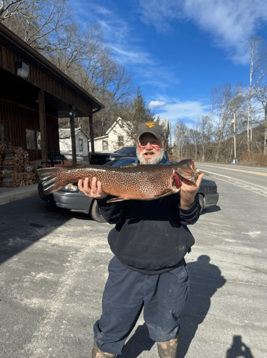 On the record: Whopper of a fish tale!