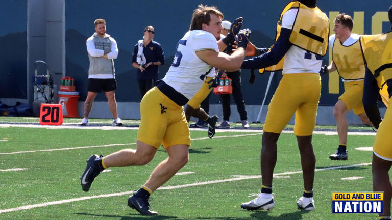Gallery: 1st look at WVU football spring practice