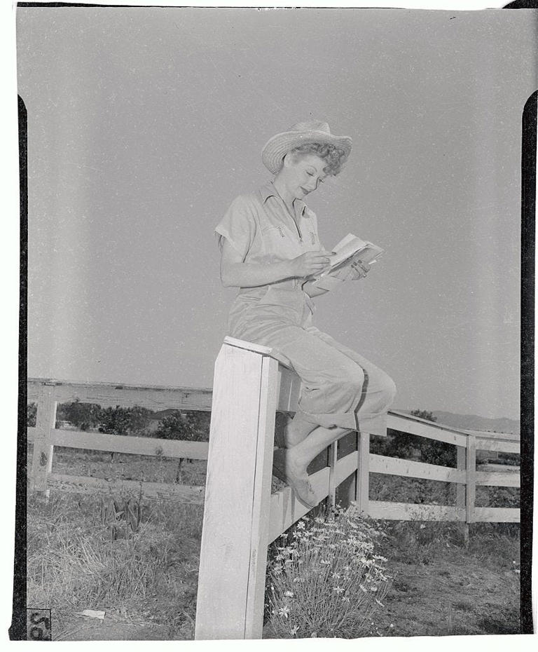 Rare vintage photos of Lucille Ball's life at her many homes