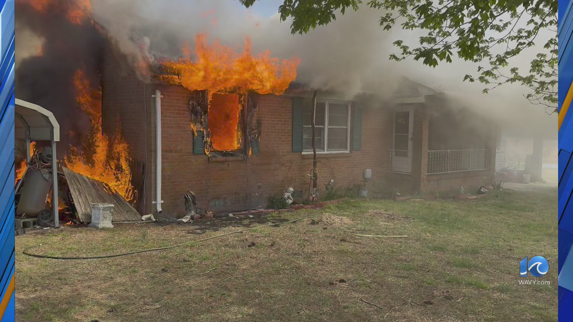 Windsor and Isle of Wight fire crews battle and extinguish Wood Duck ...