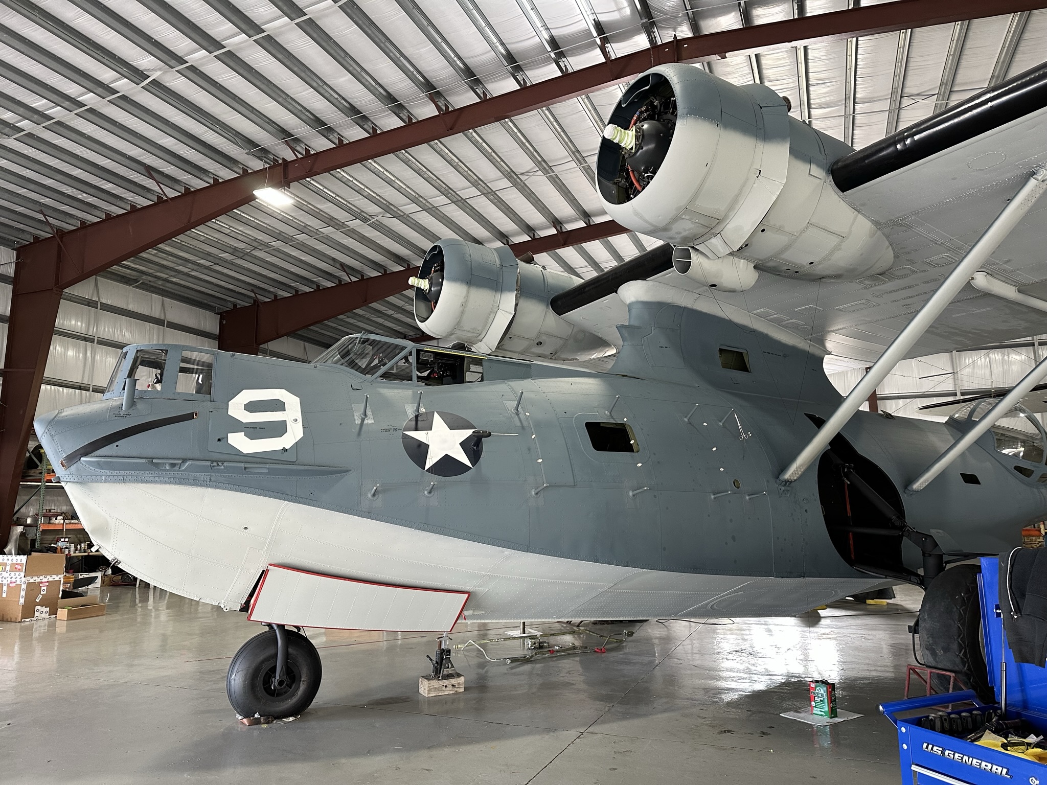 Final push to Oshkosh: American Heritage Museum's PBY-5A Catalina nears ...