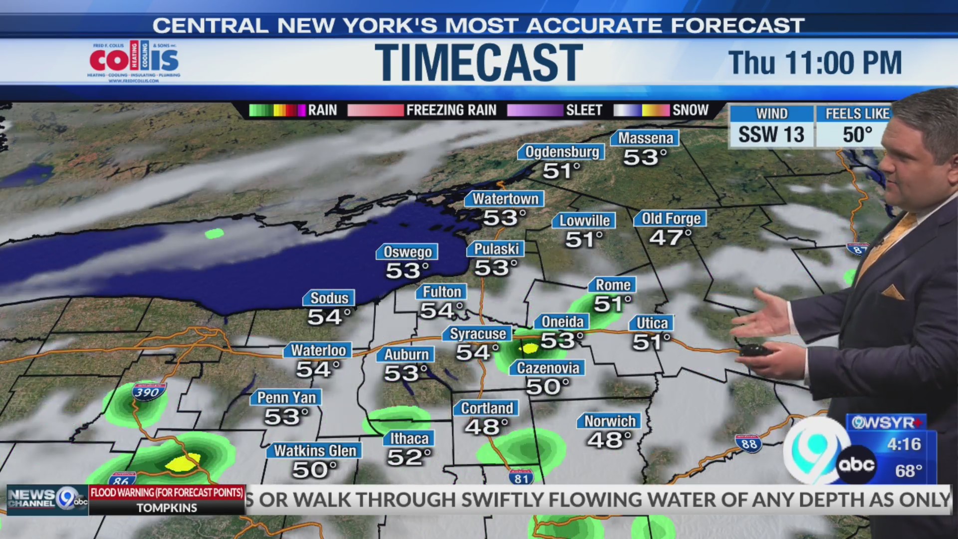 Storm Team forecast: 4 pm Thursday April 9th