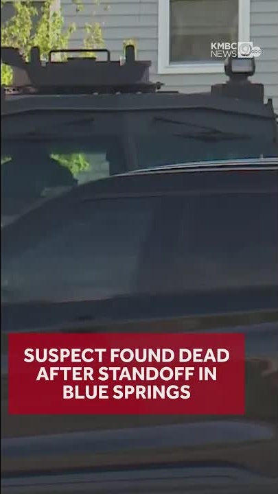 Police find suspect dead after shooting, standoff in Blue Springs ...