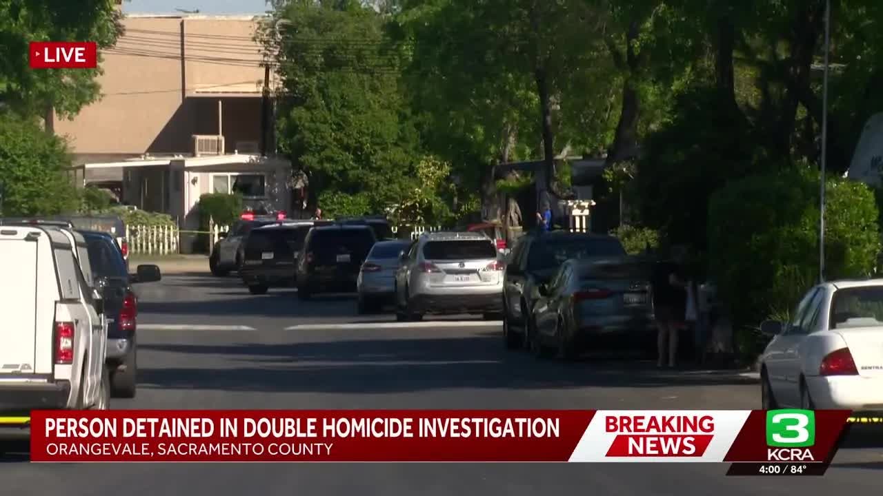 Person detained after double homicide at Orangevale mobile home park ...
