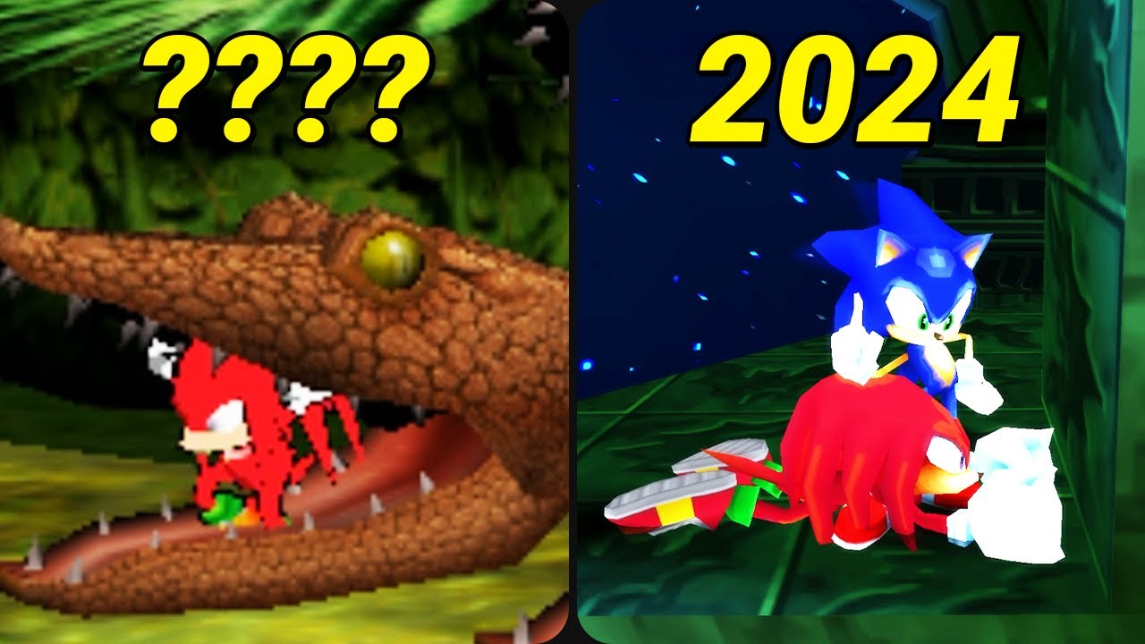 The evolution of Knuckles dying animations
