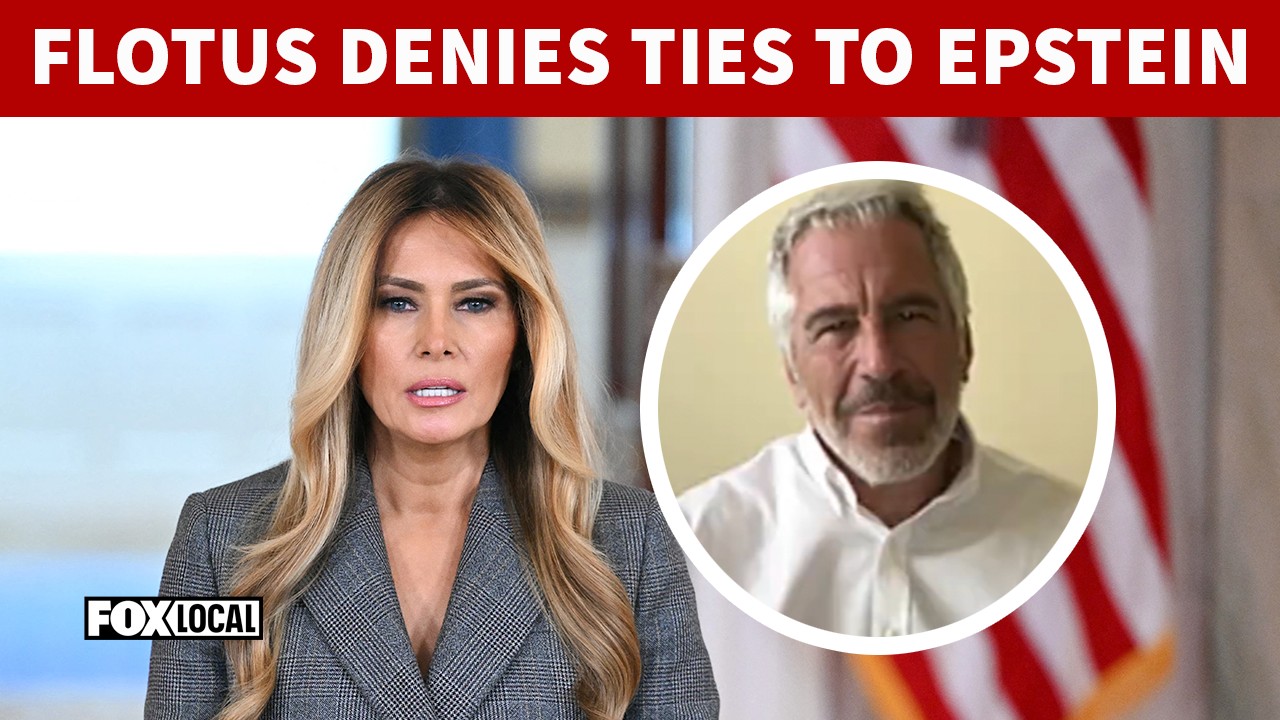 Full: First Lady Melania Trump addresses alleged ties to Epstein