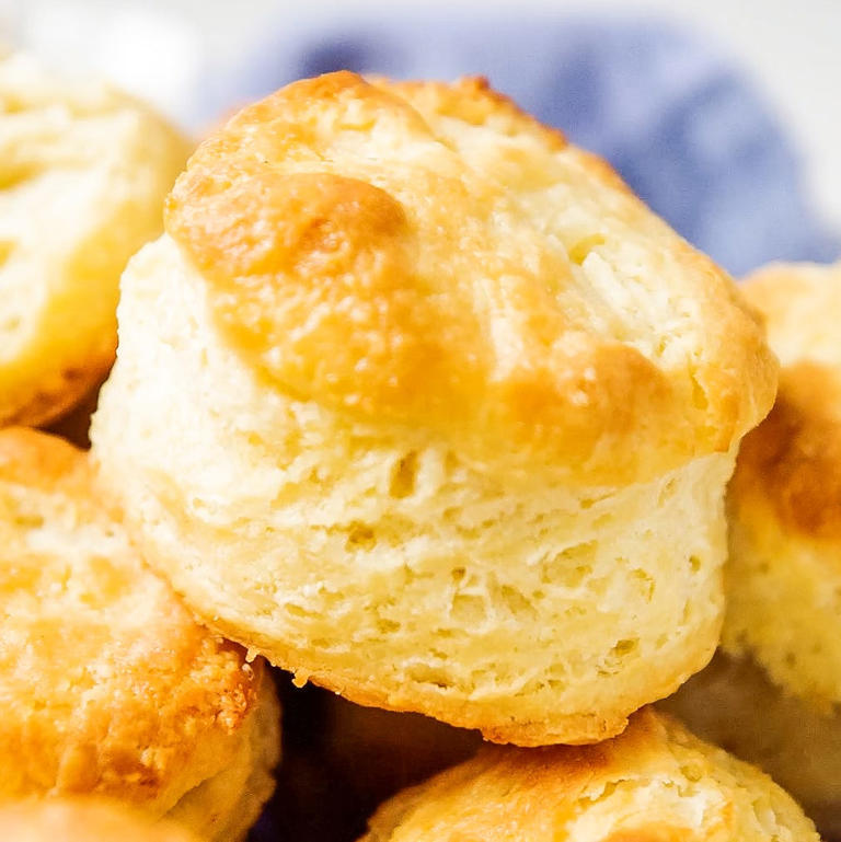 These homemade biscuits are the flakiest you'll ever make