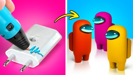 Creative 3D pen and glue gun crafts you’ll adore