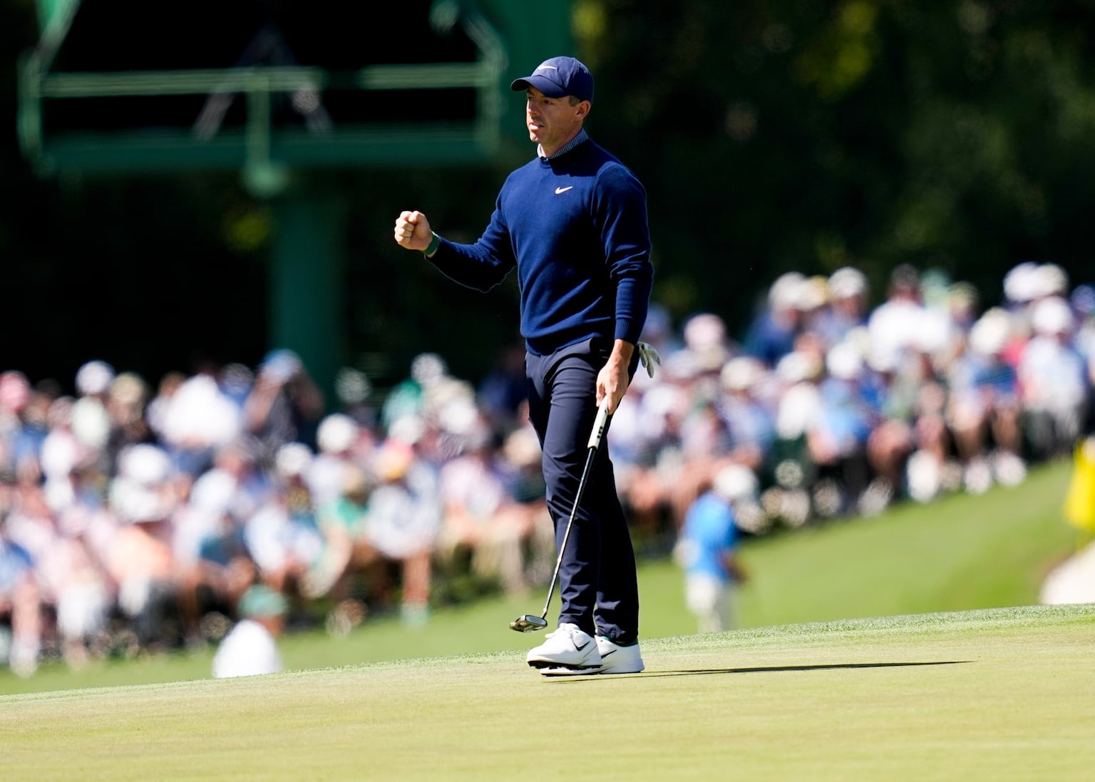 Rory McIlroy cheered by 'great start' as he seeks back-to-back Masters ...