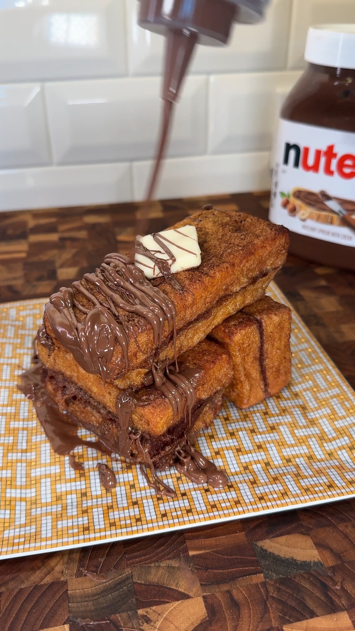 Hong Kong Nutella French toast