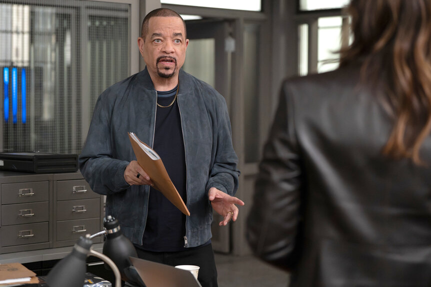Ice T is back in action on Law & Order: SVU, just in time for an elite ...